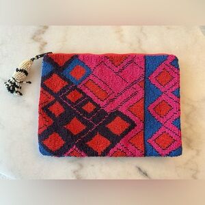 Colorful Beaded Clutch